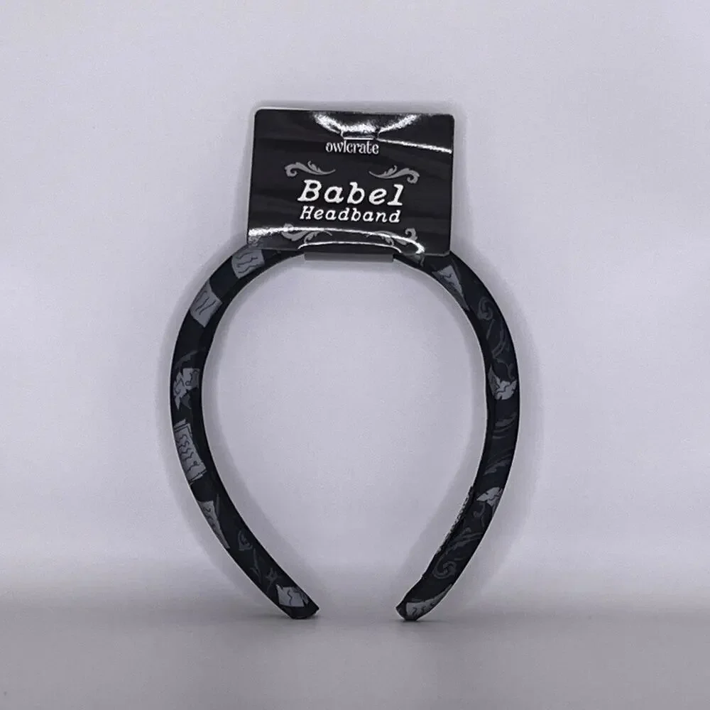OwlCrate Babel Headband - R.F. Kuang June 2026 YA Box Limited Edition Item